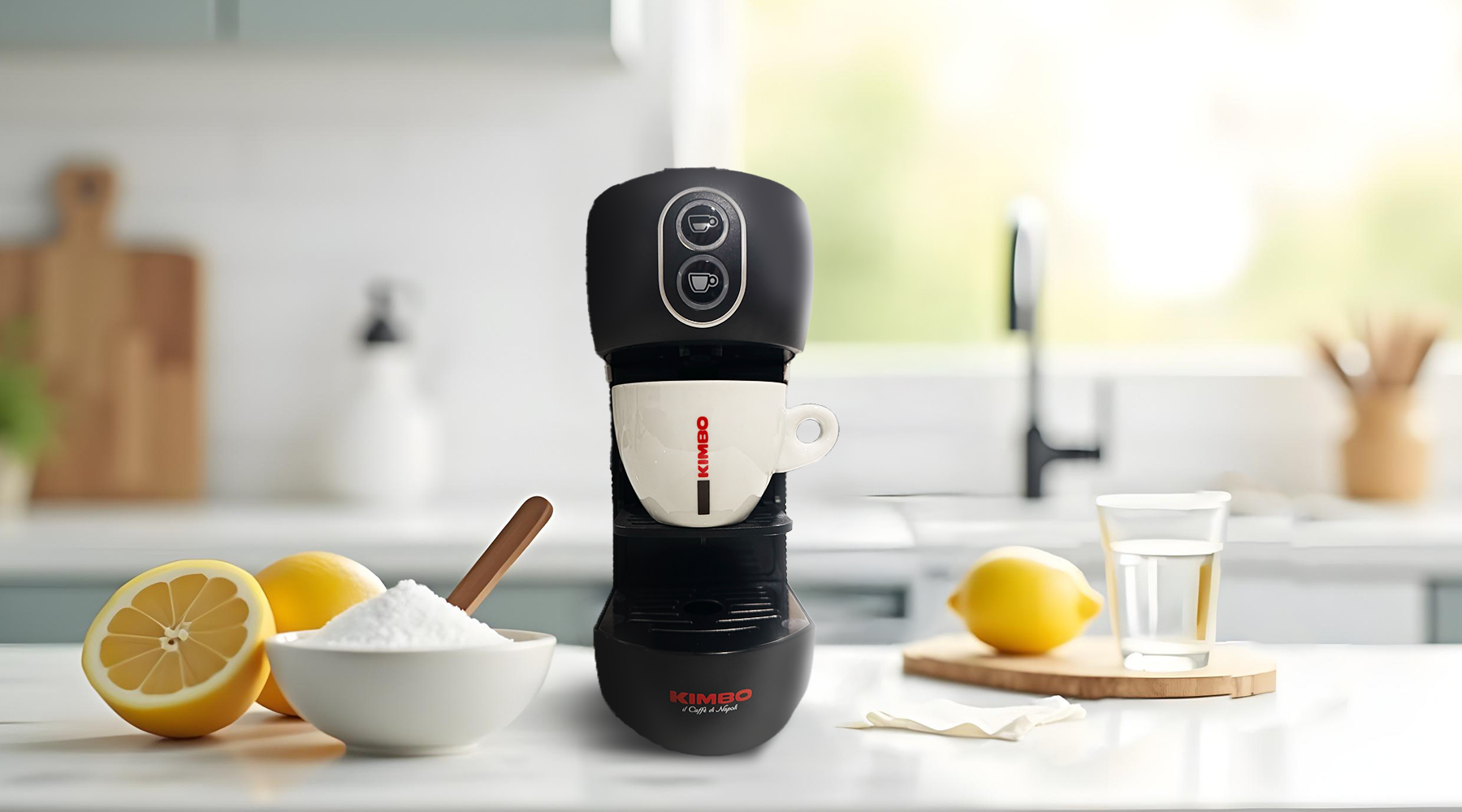 how to clean a coffee machine without vinegar