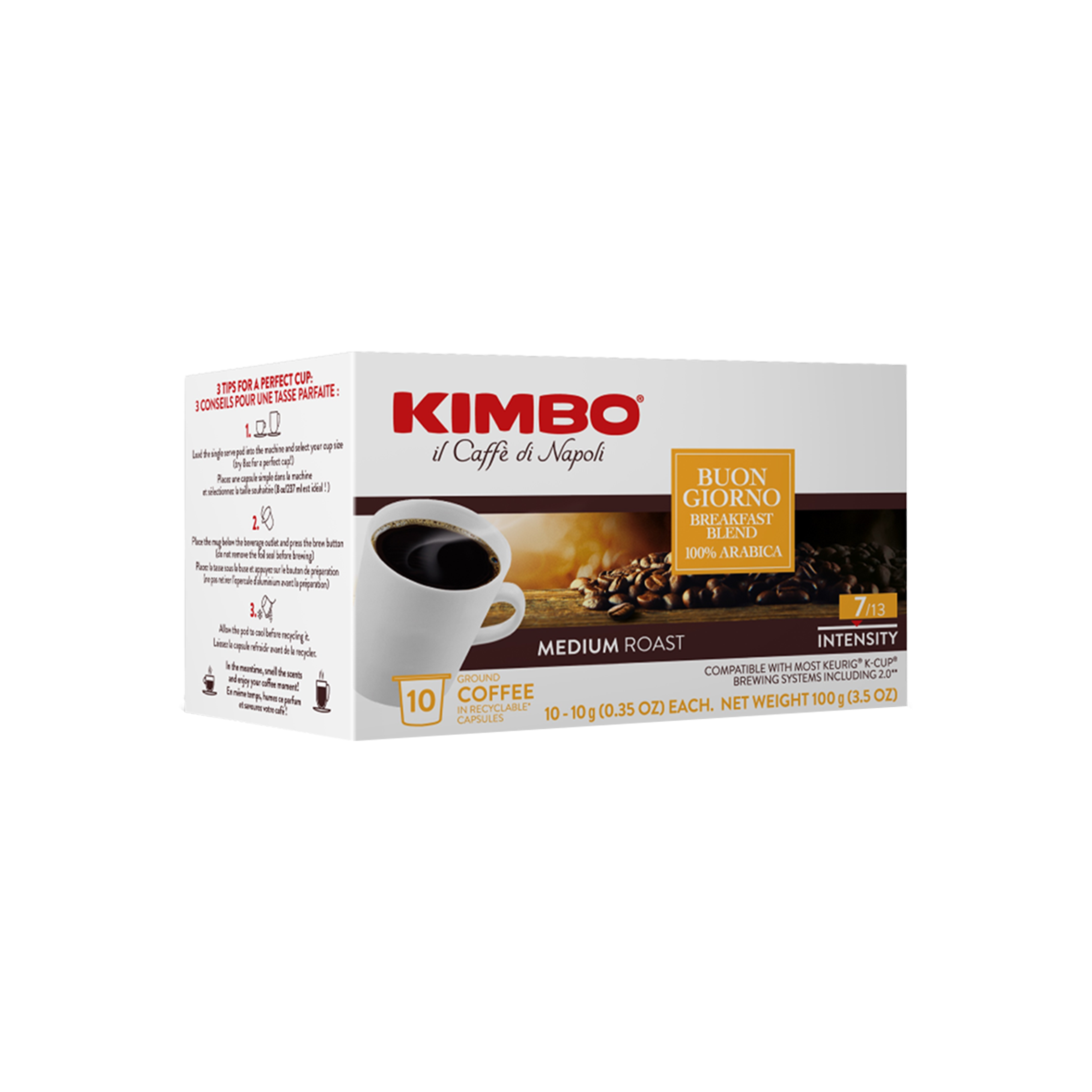 99 cups of coffee Kimbo Buongiorno Breakfast Blend K-Cup