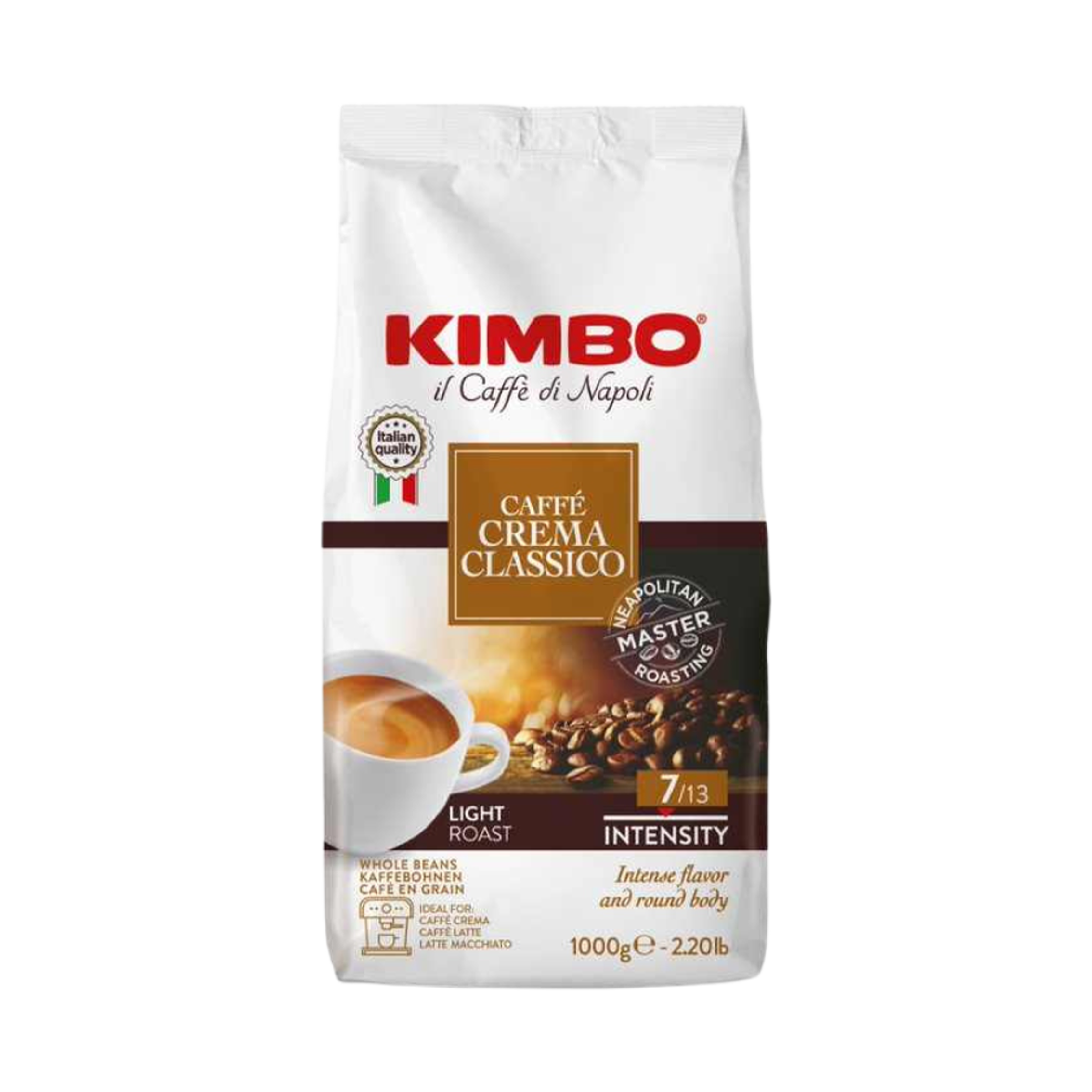 Crema Classico - Whole Bean Coffee 2.2lb Bag