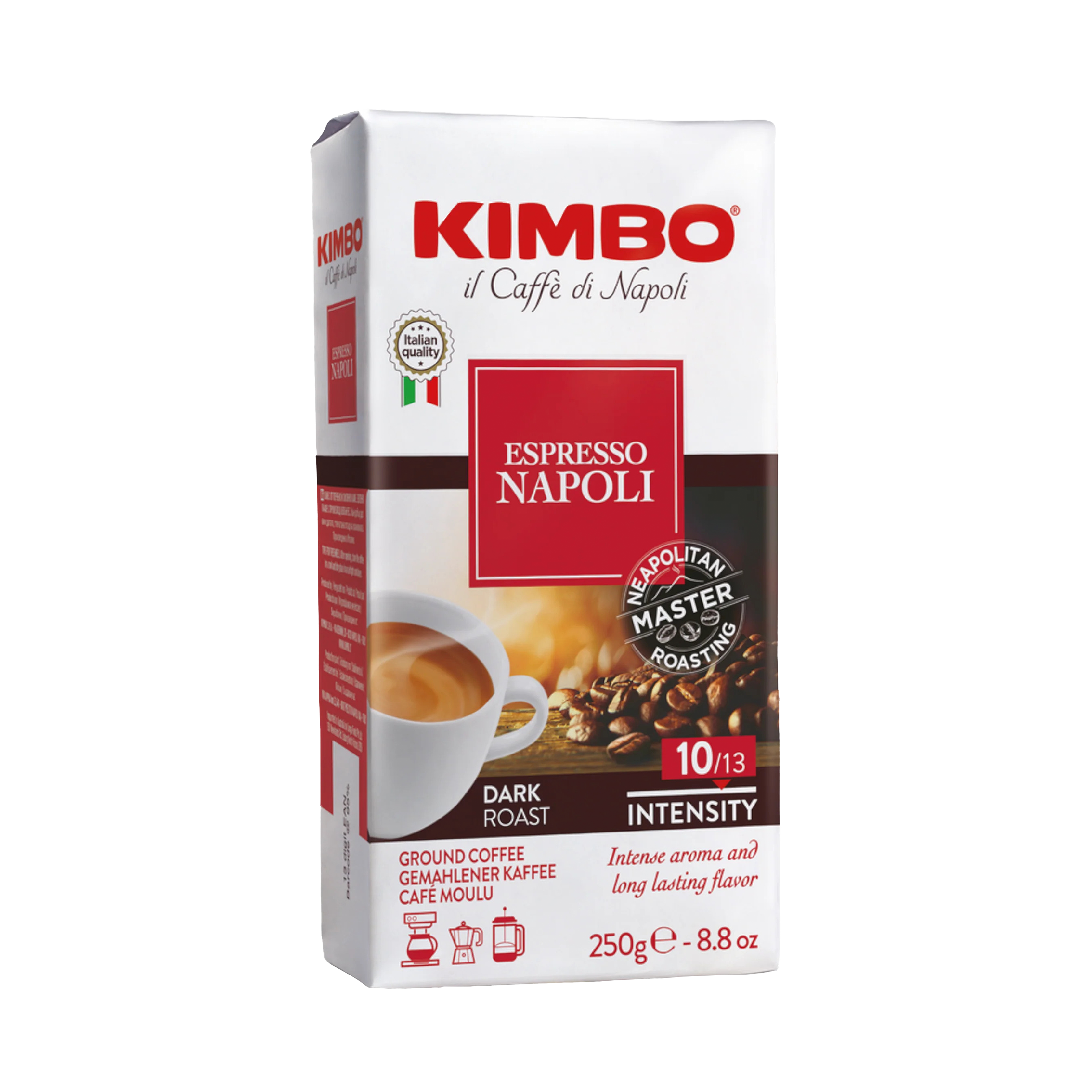 Espresso Napoli - Ground Coffee 250g Brick