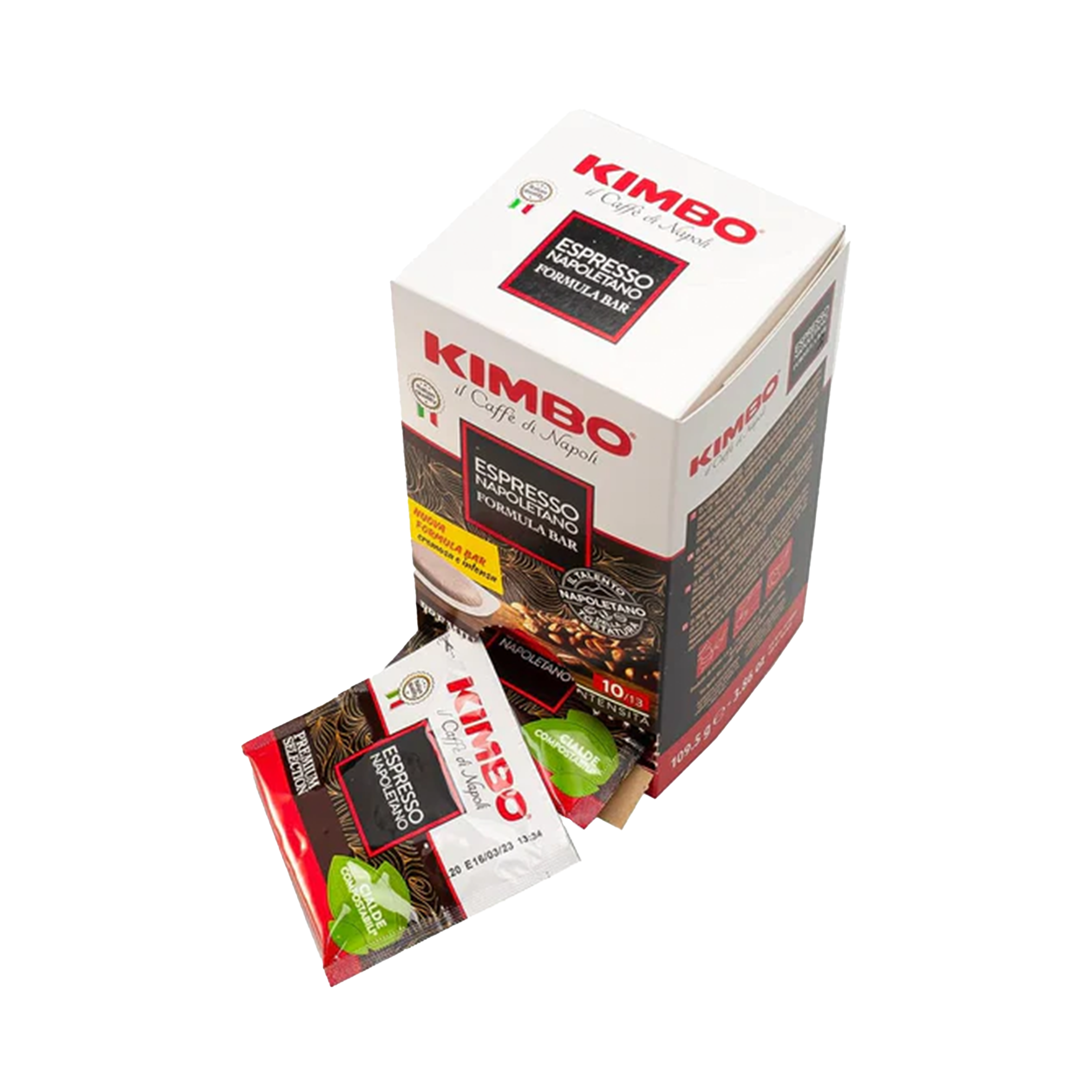 KIMBO - Napoli ESE Compostable Pods - Medium Roast with Almond \u0026 Cocoa  Flavor – Kimbo Coffee USA, image size:2268x2268