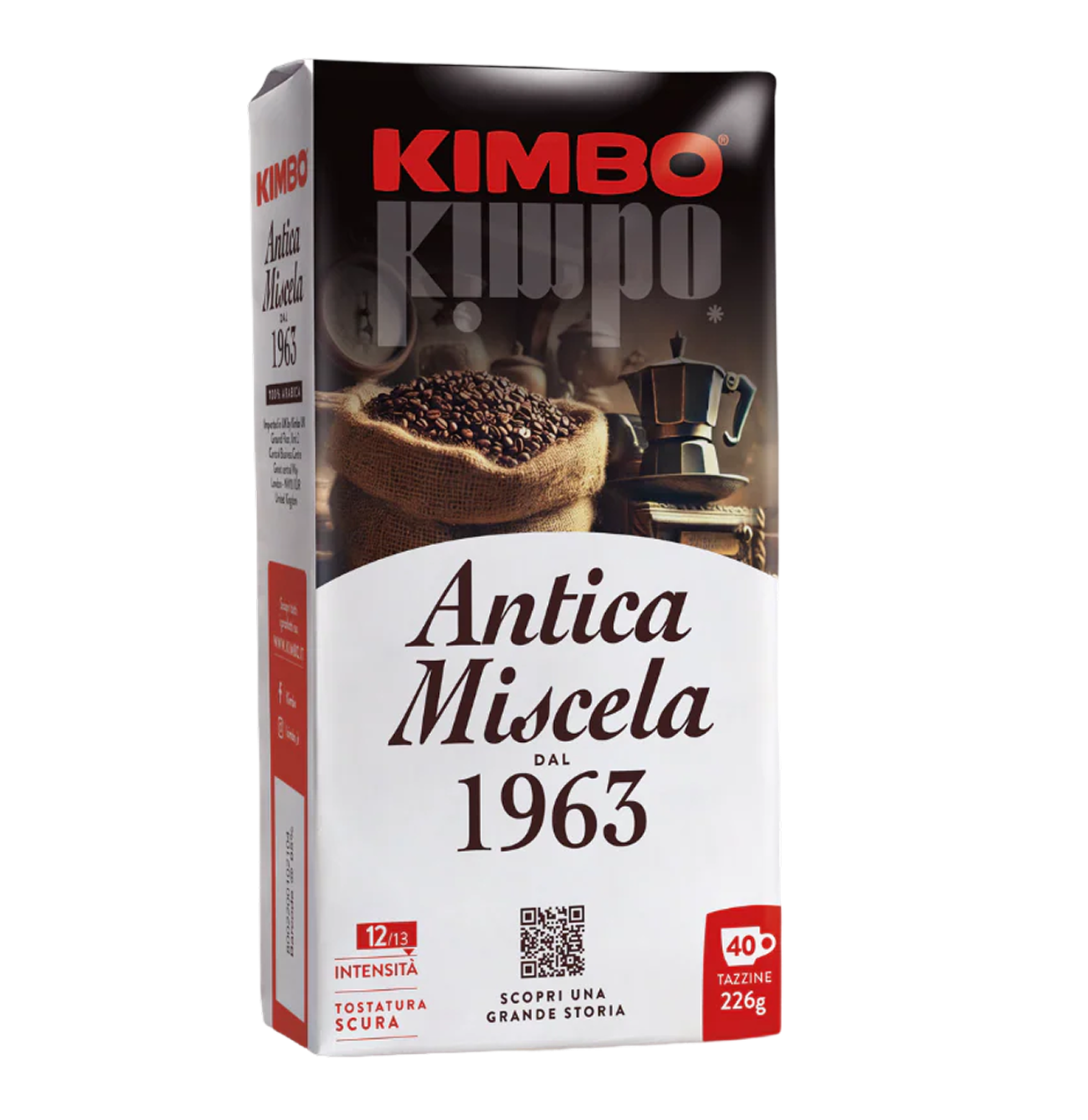 Antica Miscela 1963 - Dark Roast Ground Coffee – Kimbo Coffee USA