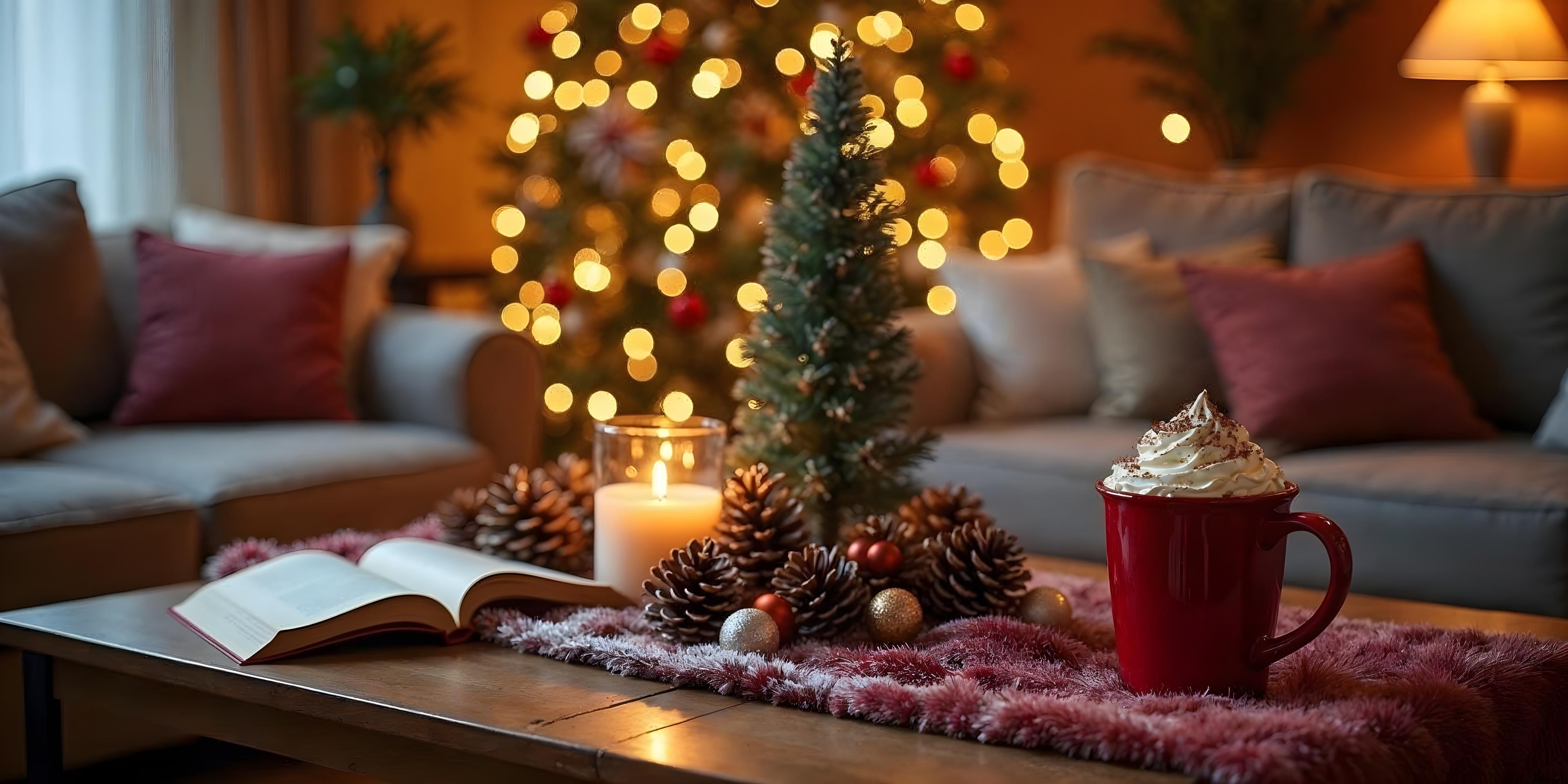 Crafting the Perfect Christmas Festive Coffee Table Decor and Delicious Holiday Brews
