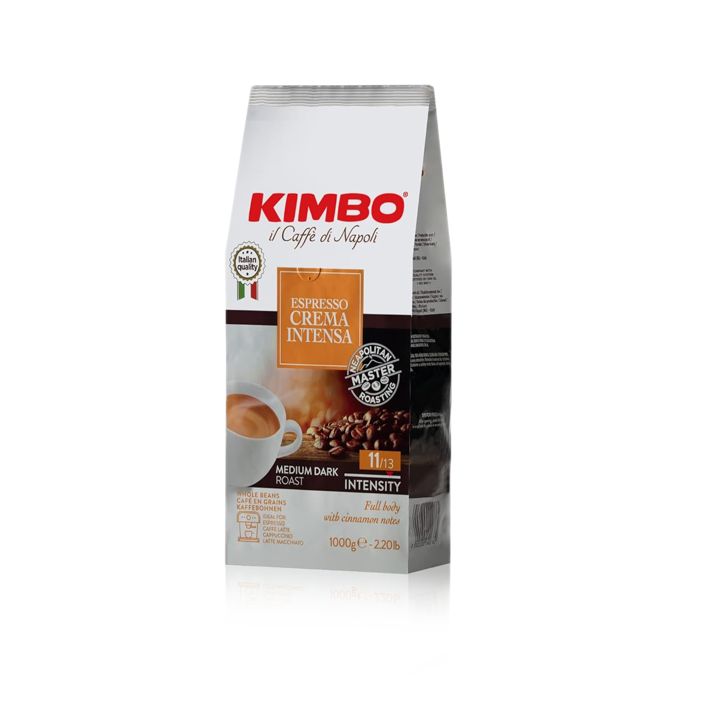 Crema Intensa - Whole Bean Coffee 2.2lb Bag