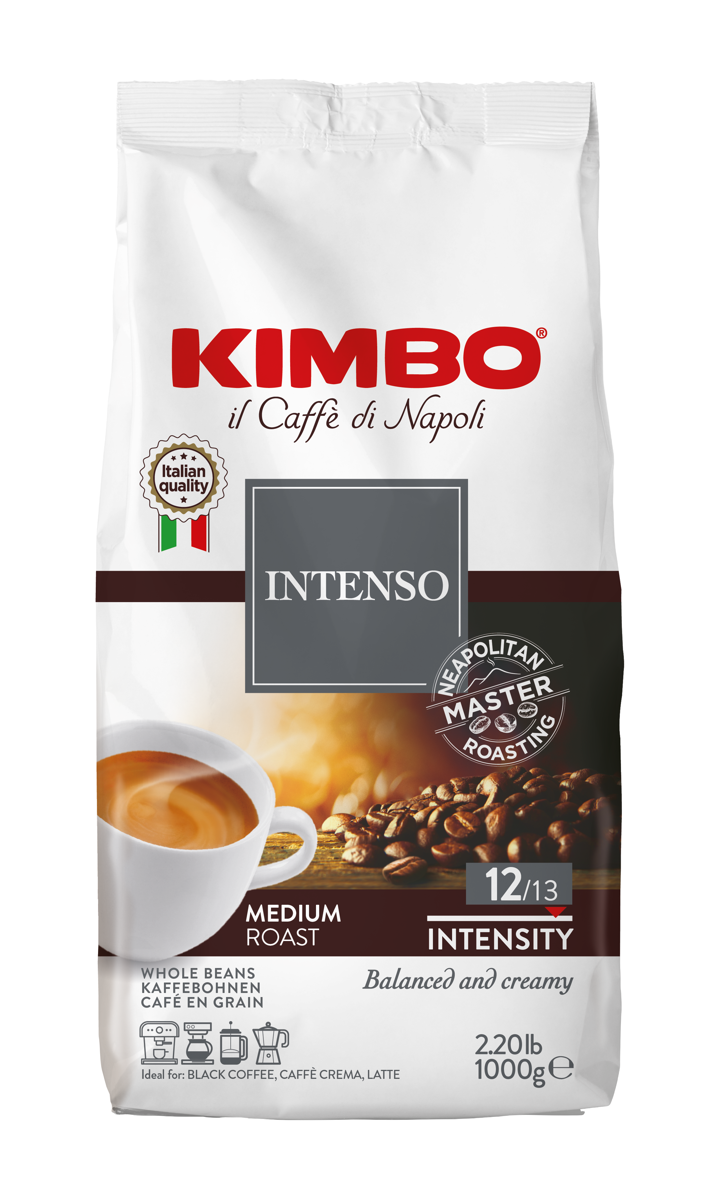 Intenso - Whole Bean Coffee 2.2lbs