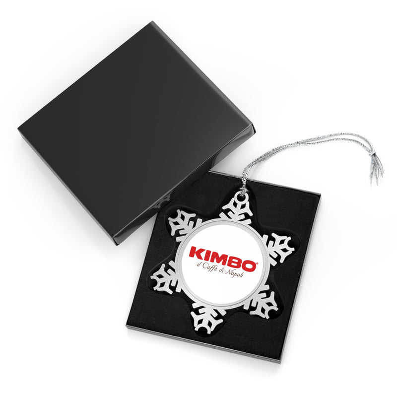 KIMBO Pewter Snowflake Ornament