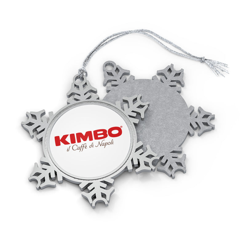 KIMBO Pewter Snowflake Ornament