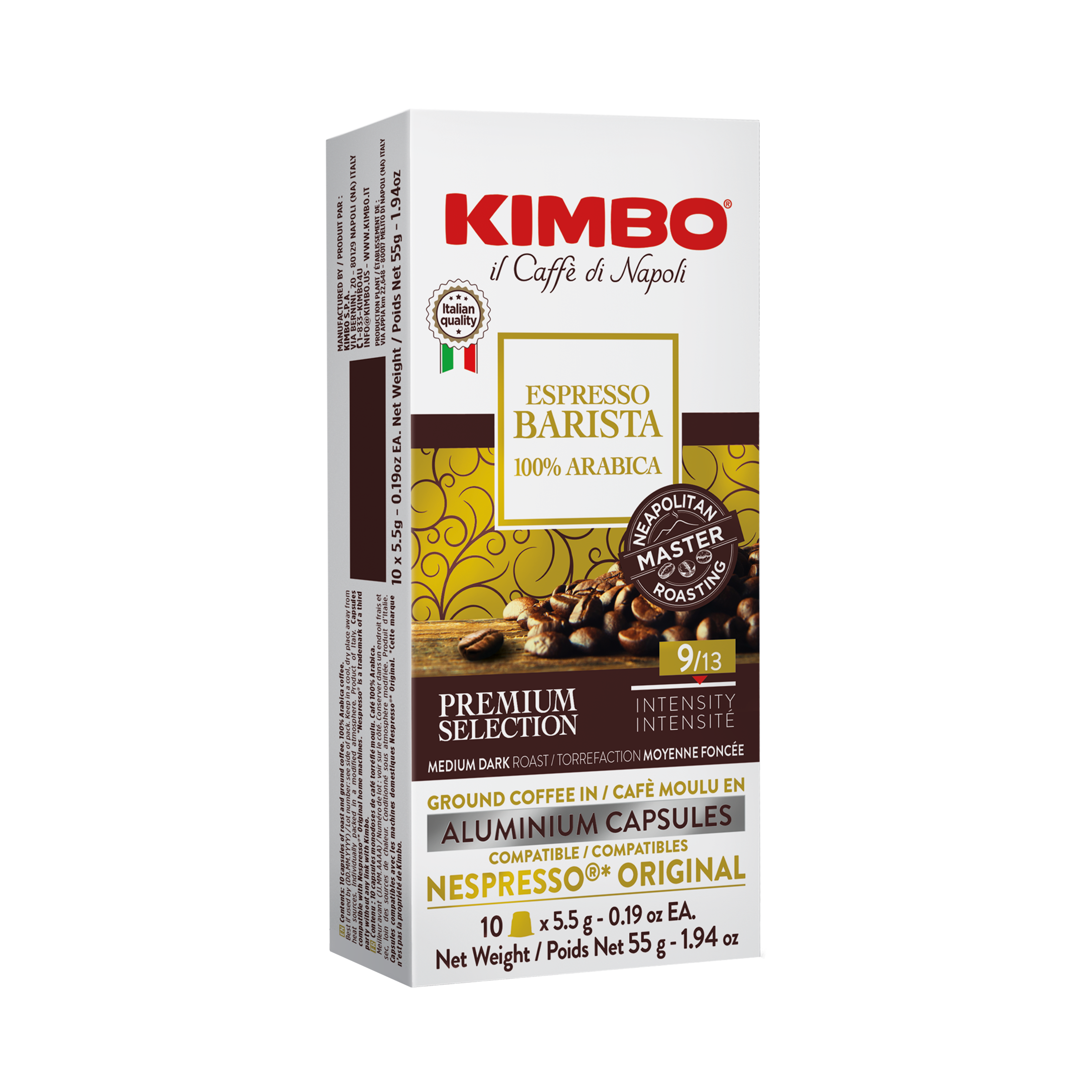 Kimbo Nespresso™ Compatible Machine by Capitani Bundle