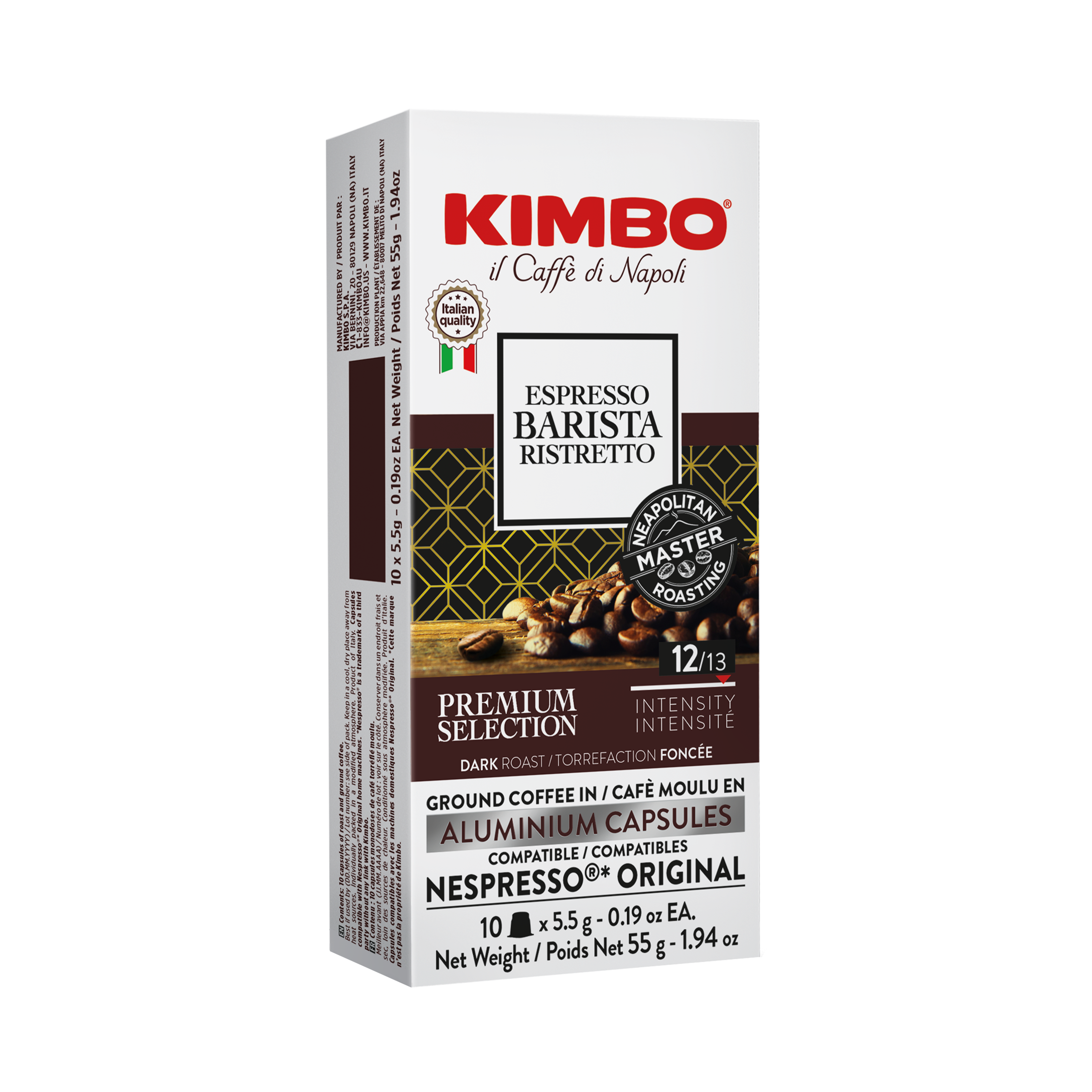 Kimbo Nespresso™ Compatible Machine by Capitani Bundle