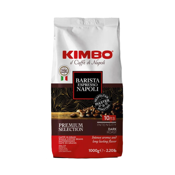 KIMBO - Napoli Whole Bean Coffee - Dark Roast with Floral and