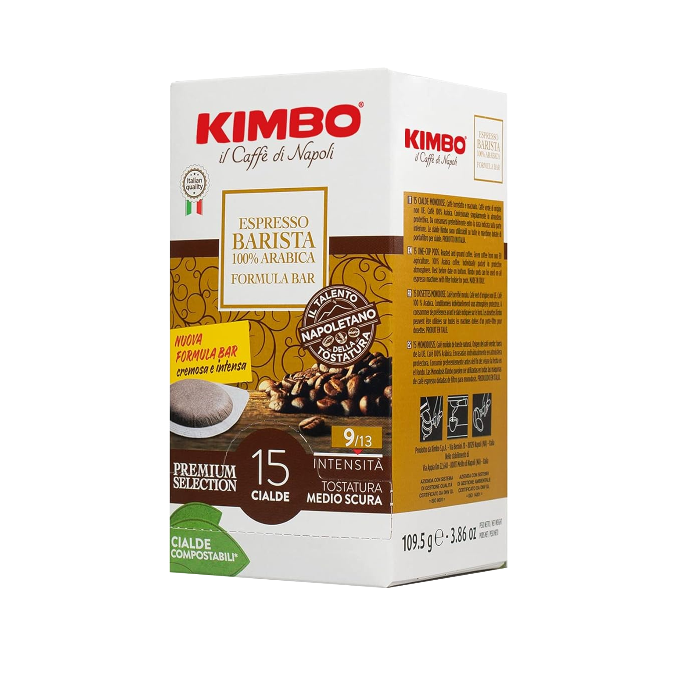 Barista - ESE Compostable Pods - 15 Count
