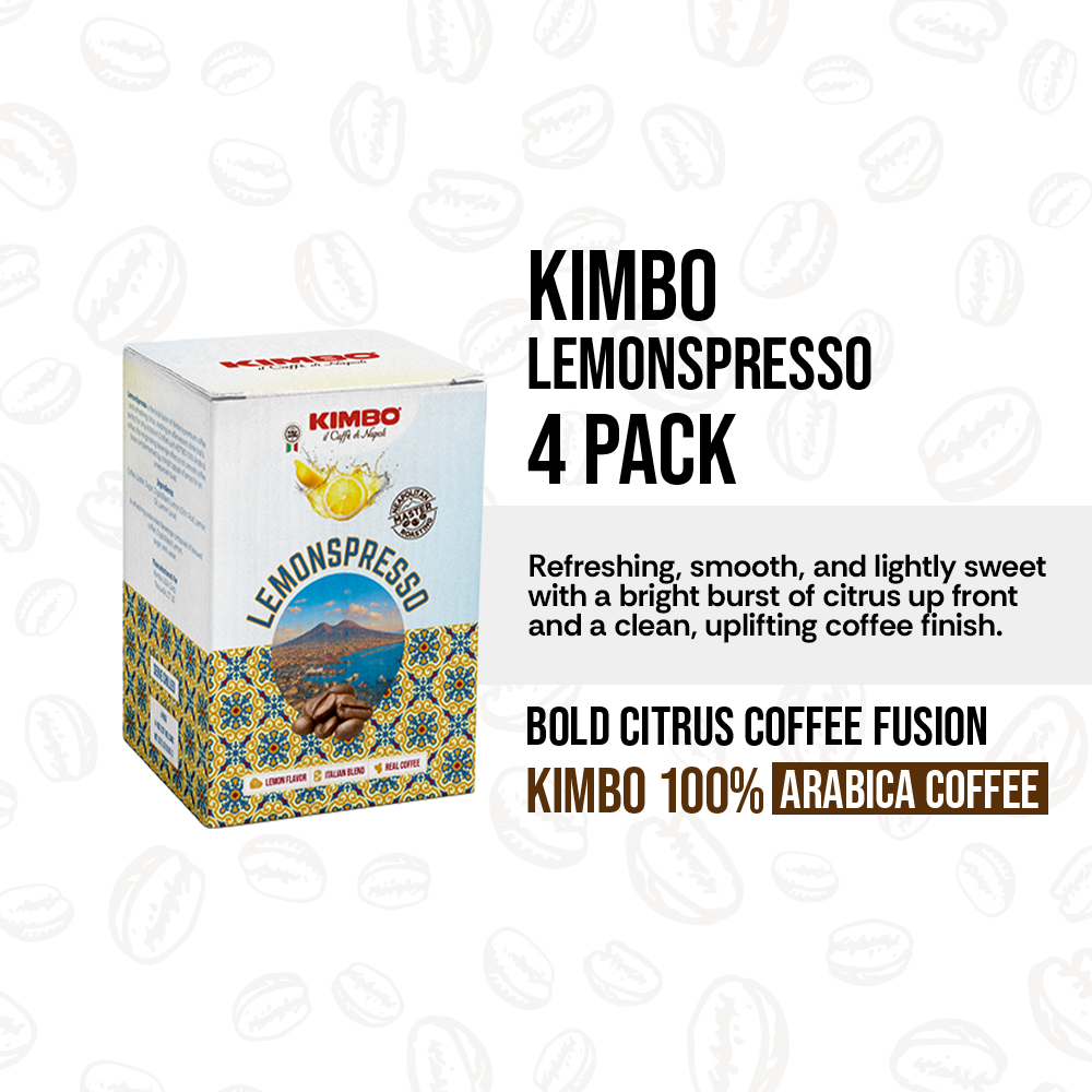 Kimbo LemonSpresso™ RTD 4 Can Pack